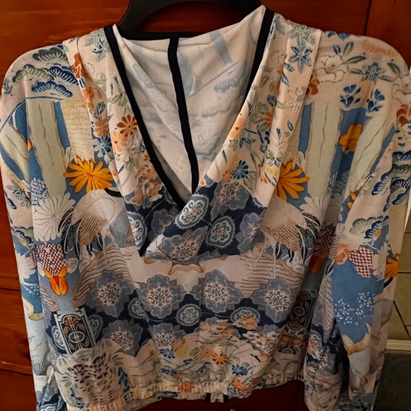 This is a light weight jacket from Anthropologie - Picture 3 of 11